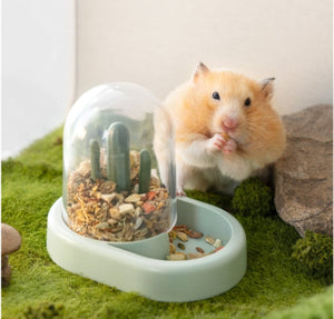Transform Your Hamster's Mealtime with the Home Hamster Creative Cactus Automatic Feeder