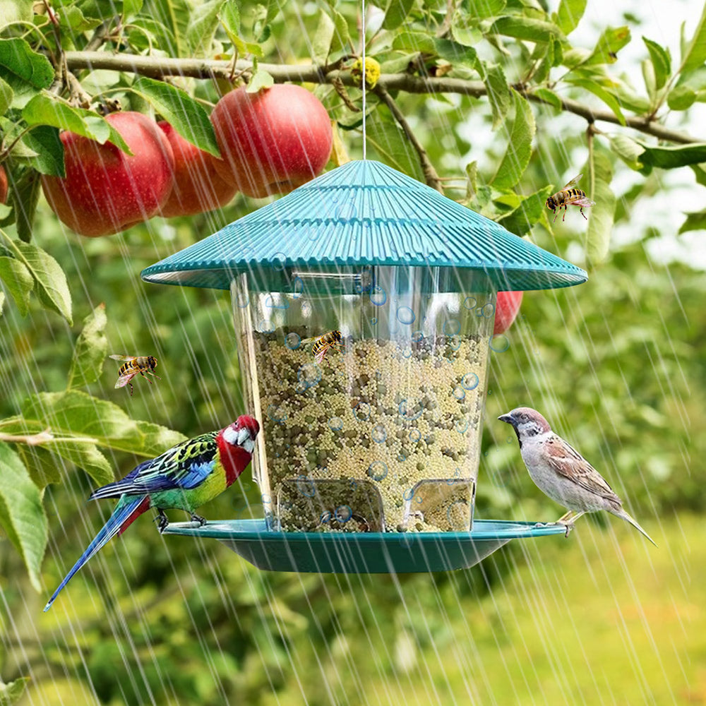 Discover the Outdoor Garden Hanging Metal Pet Feeder